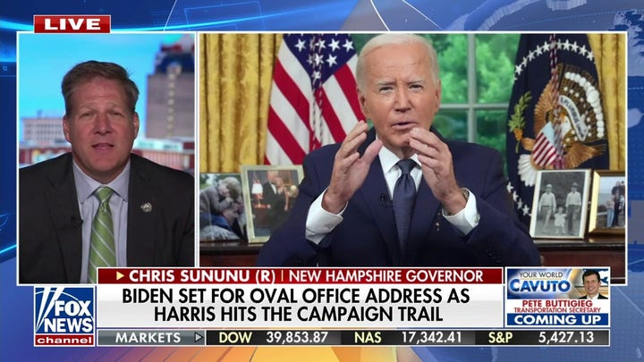 Now they want to ‘coronate’ Kamala Harris: Gov. Chris Sununu