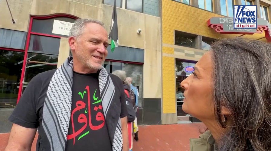 Pro-Palestinian activist calls for one state named ‘Palestine’ in place of Israel