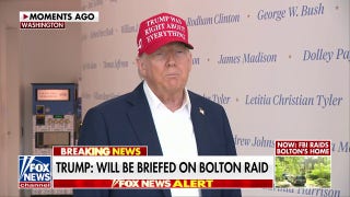 Trump says he knew nothing about raid on 'lowlife' Bolton