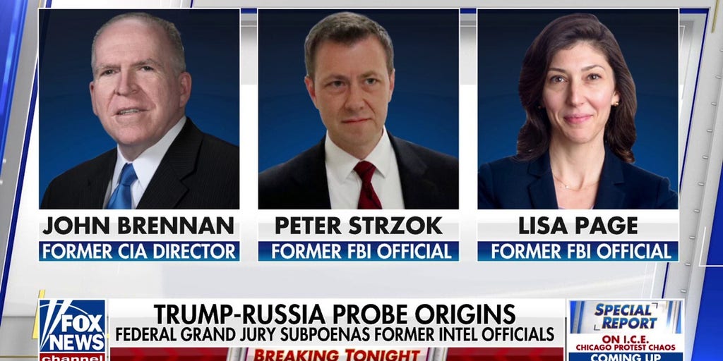 Federal grand jury subpoenas Brennan, Strzok and Page in Trump-Russia investigation origins case