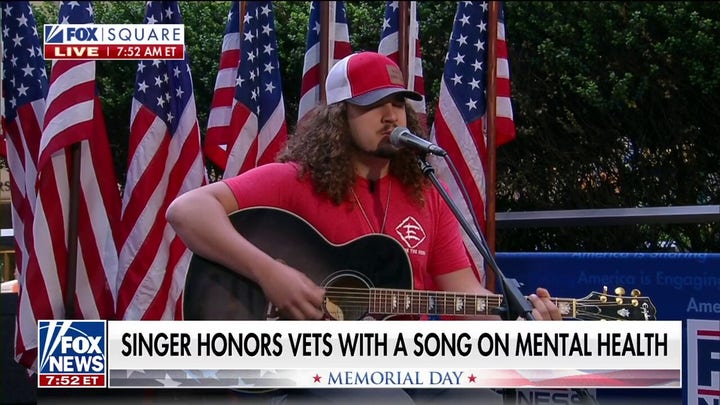 Singer honors veterans with song on mental health 
