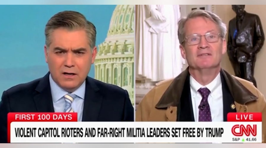 Jim Acosta demands GOP Rep. criticize Jan. 6 pardons in fiery debate