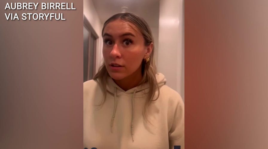 Family checks into Airbnb and recognizes themselves in surprising wall photo
