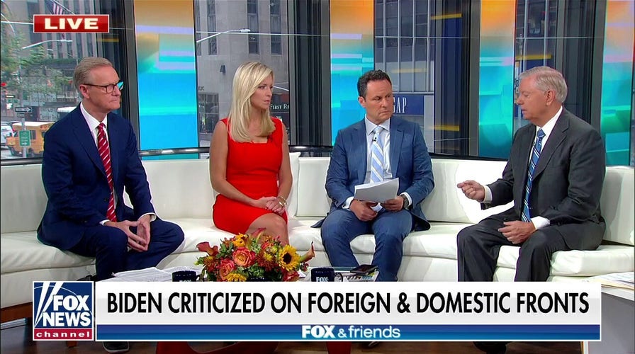Lindsey Graham slams the Biden administration for ‘self-inflicted’ foreign and domestic fumbles