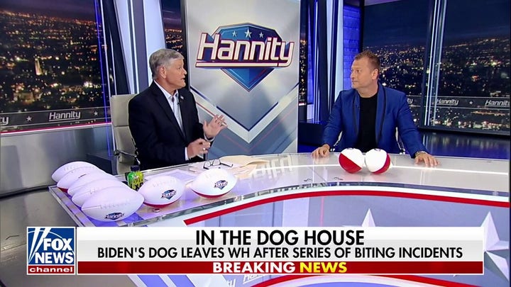 Jimmy Joins 'Hannity' To Discuss The Aggressive Behavior Of Biden's Dog Commander