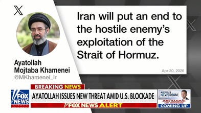 Iran's ayatollah vows to 'put an end' to US blockade