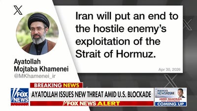 Iran's ayatollah vows to 'put an end' to US blockade