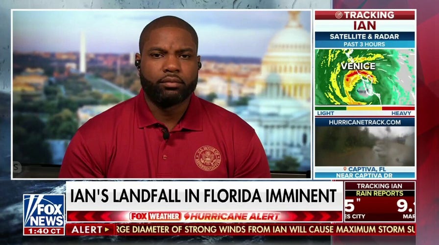 Rep. Byron Donalds on Hurricane Ian slamming southwest Florida: ‘It’s not looking good’