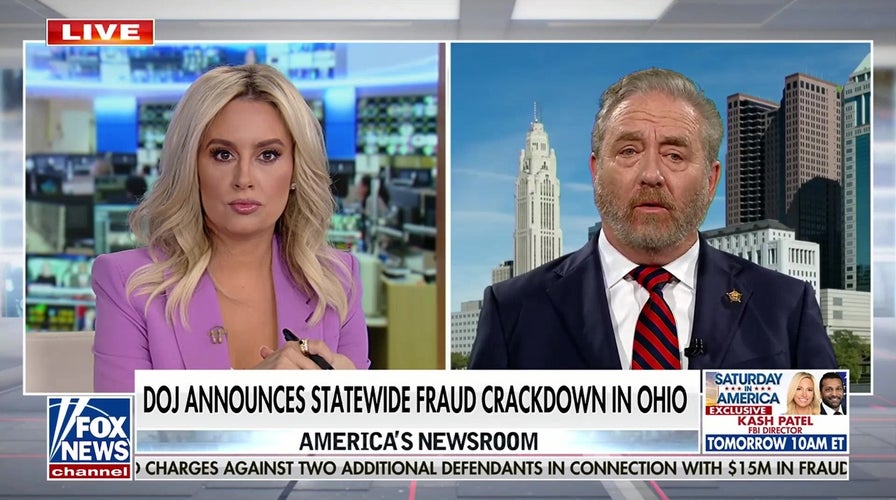 Ohio Attorney General David Yost reveals luxury cars seized in $30M fraud crackdown