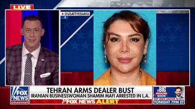 Iranian businesswoman arrested in arms bust