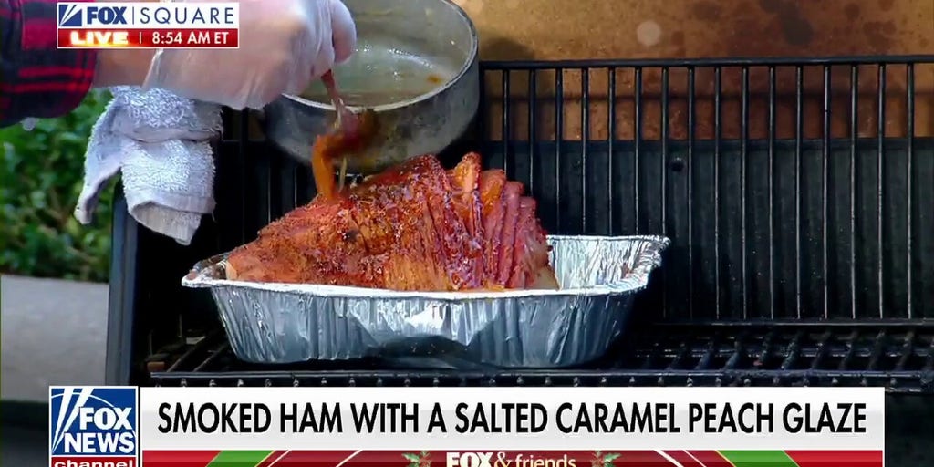 McLemores cook smoked ham with salted caramel peach glaze Fox News Video