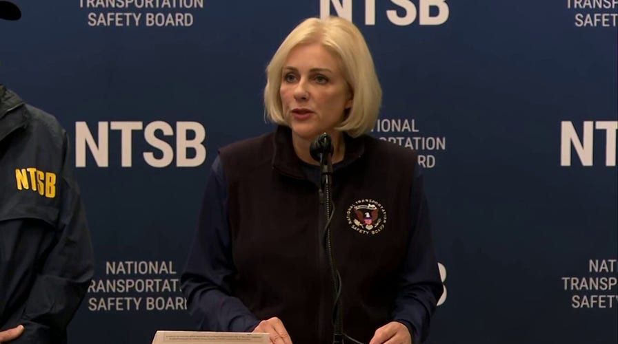 NTSB officials deliver update on medevac jet crash