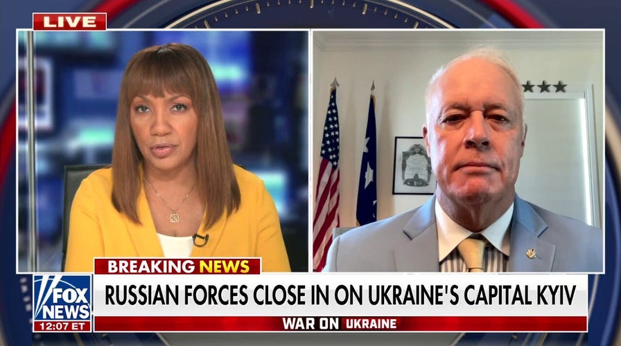 Lt. Gen. Newton urges US, allies use 'all elements of national power' to counter Russian invasion