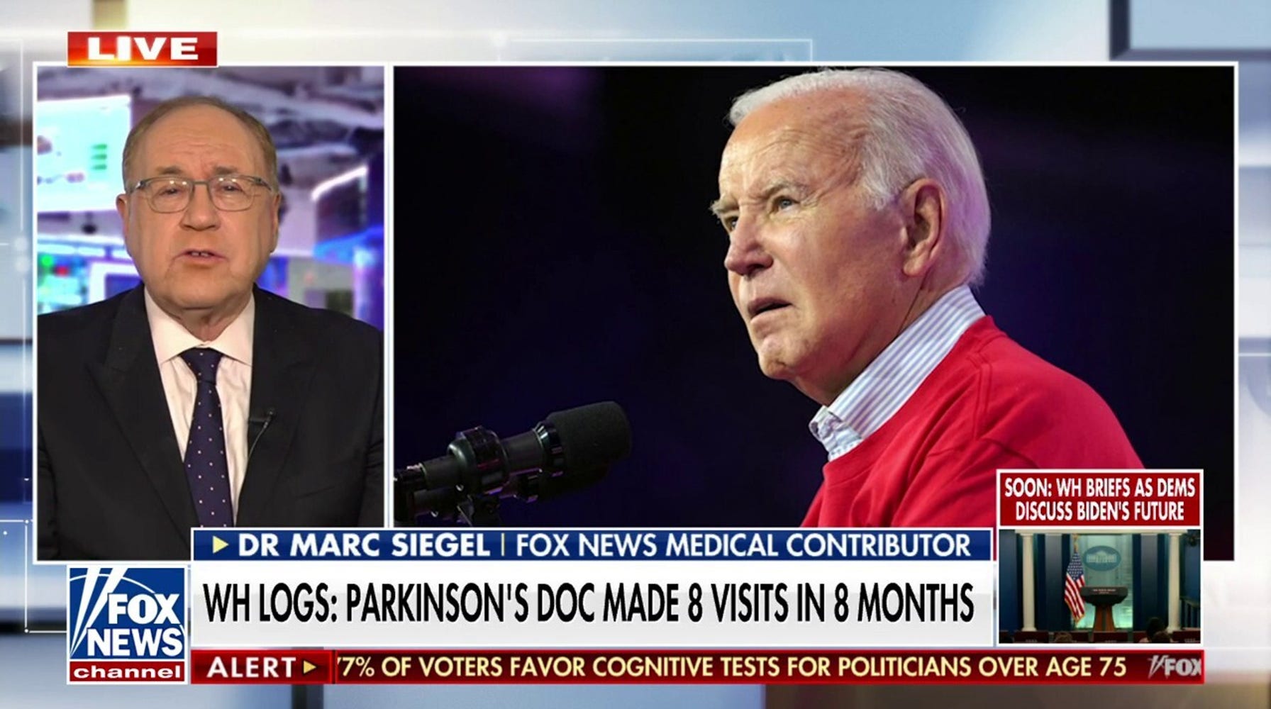 Dr. Marc Siegel: Biden's Cognitive Impairment Raises Concerns for Country