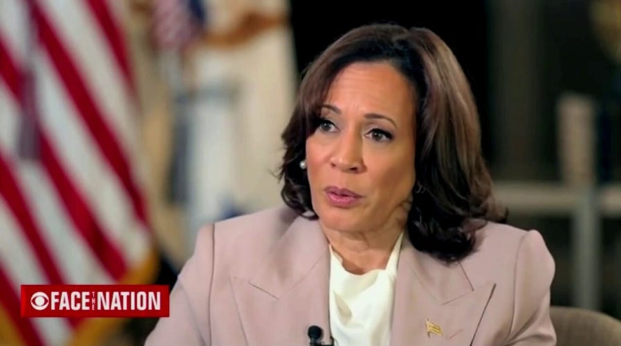 Kamala Harris Taken Aback By CBS Host Asking About Trump's Re-election ...