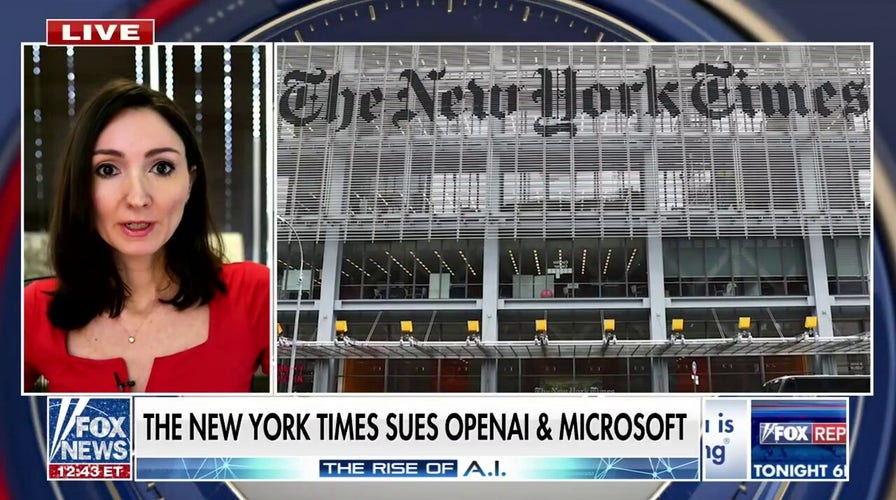 NY Times suing OpenAI, Microsoft over copyright