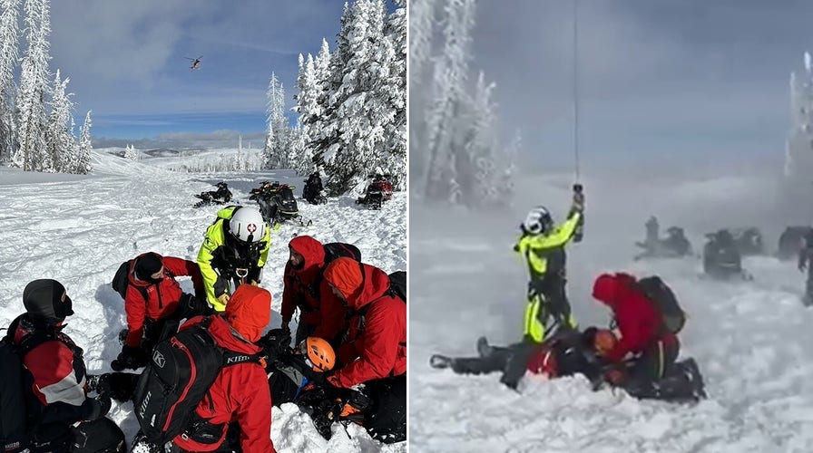 Injured snowmobiler in Utah rescued near remote peak