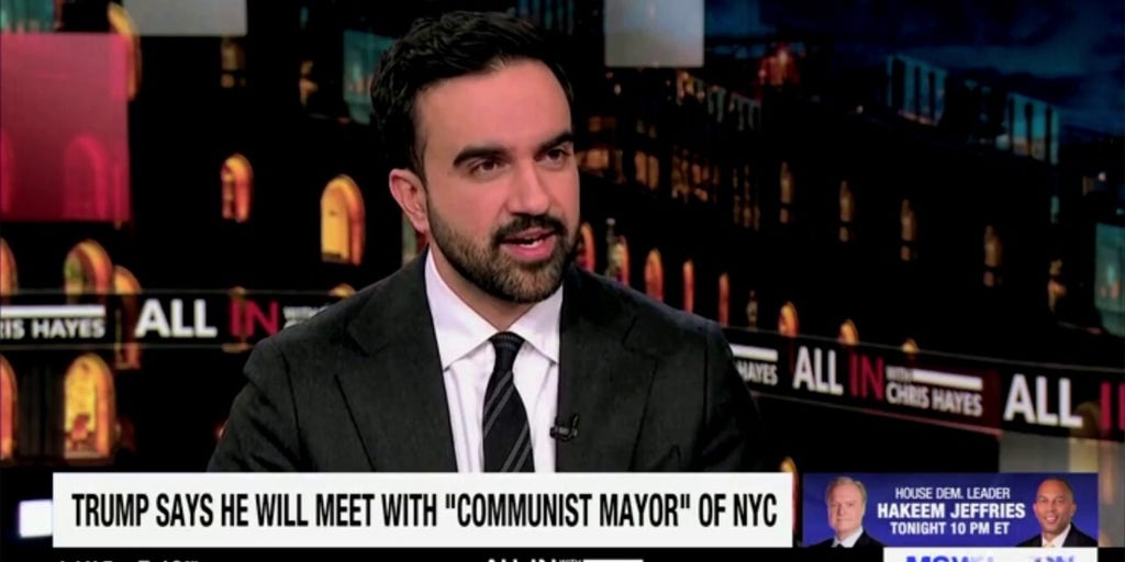 NYC Mayor-elect Zohran Mamdani reveals his goal for the Trump meeting