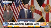 Florida sues TikTok over allegedly addictive features