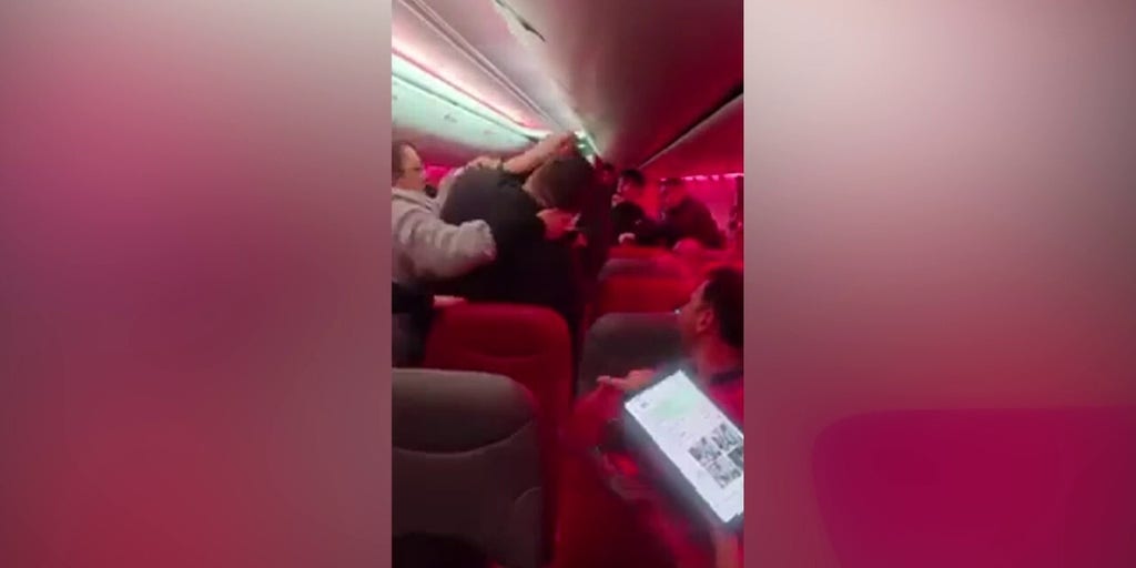 Wild midair brawl breaks out on Jet2 flight