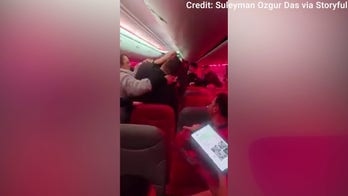 Wild midair brawl breaks out on Jet2 flight