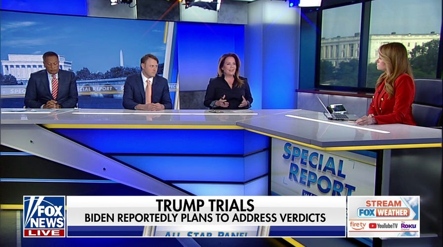 Biden reportedly plans to address verdicts in Trump trials