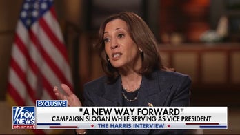 Kamala Harris claims people are 'exhausted' by Trump