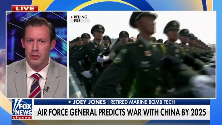  Air Force general predicts war with China by 2025