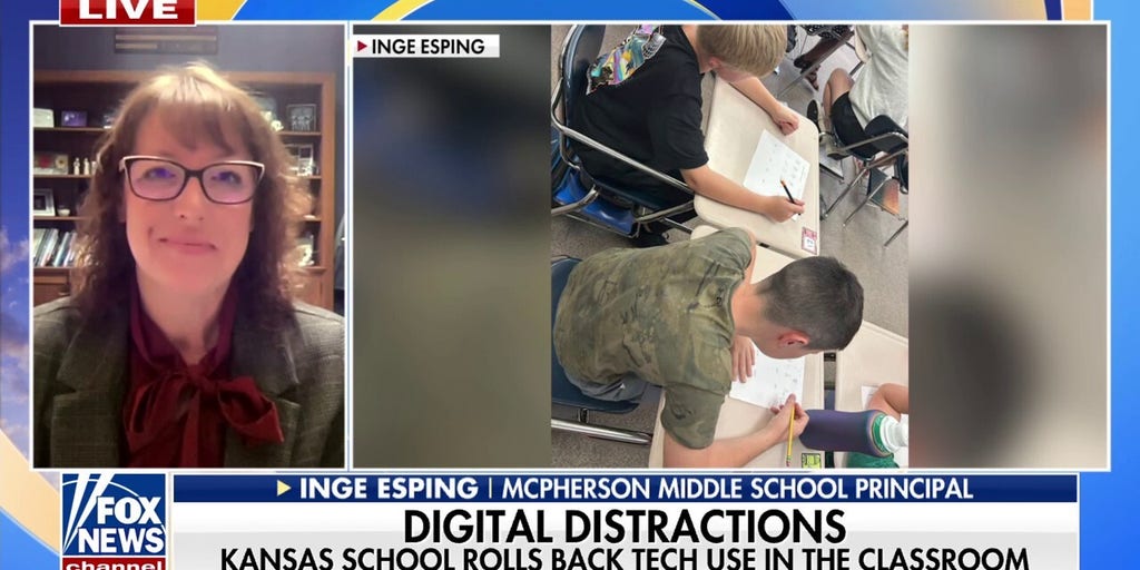 Kansas middle school sees surge in student focus after 'tech-limited' culture shift