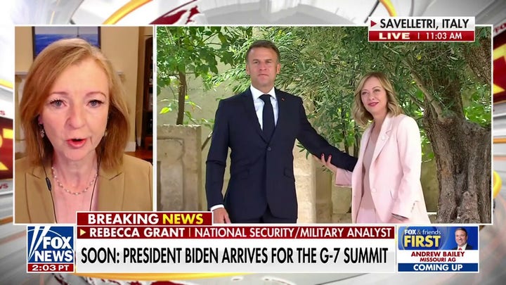 Biden travels to Italy for G7 summit 