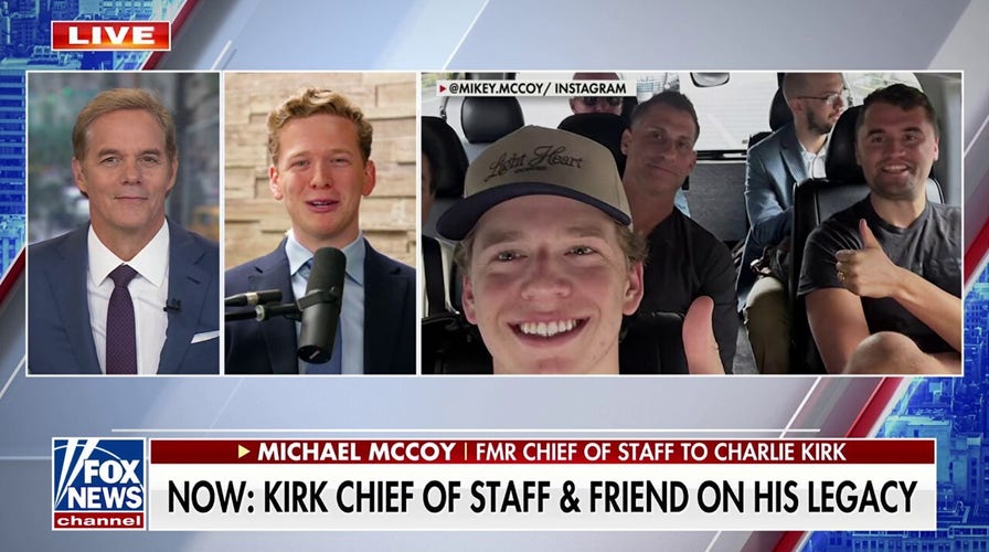 It was the 'honor of my lifetime' to travel with Charlie Kirk, former chief of staff says