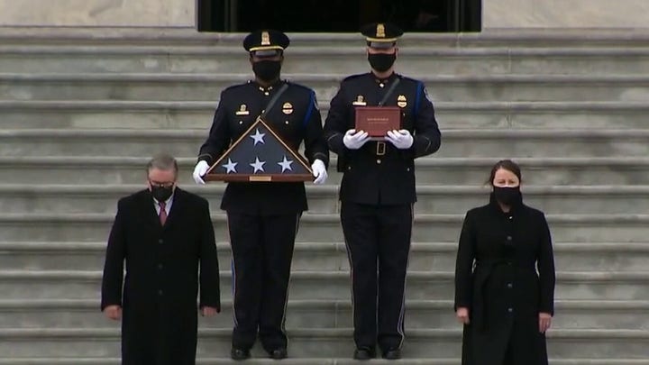 Fallen Capitol Police officer Brian Sicknick laid to rest