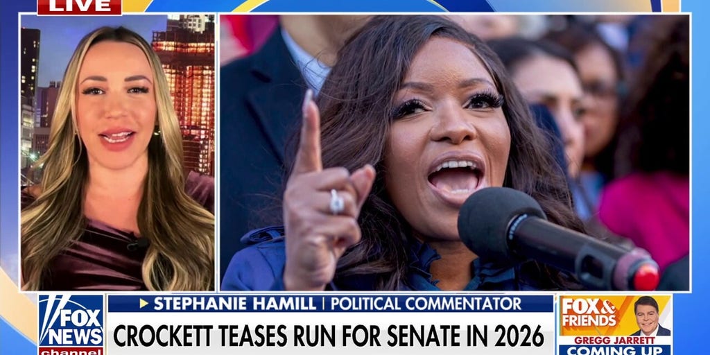 Crockett's Senate bid would be the 'greatest gift' for GOP, Stephanie Hamill says