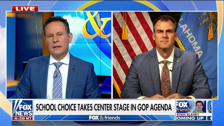 Gov. Kevin Stitt touts 'tremendous outcomes' of proposed school choice initiative