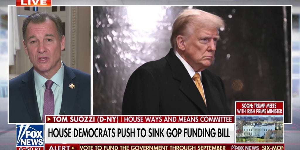 House Democrat accuses GOP of refusing to negotiate spending bill: 'My way or the highway'