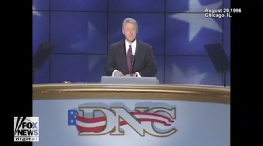 Bill Clinton Democratic National Convention acceptance speech 1996