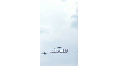 US Air Force strategic bombers soar over DC for Independence Day flyover