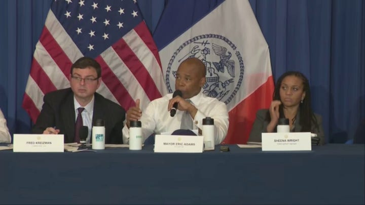 NYC Mayor Eric Adams berates resident in response to question about rent prices