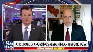 Illegal border crossings near historic lows in April - Fox News