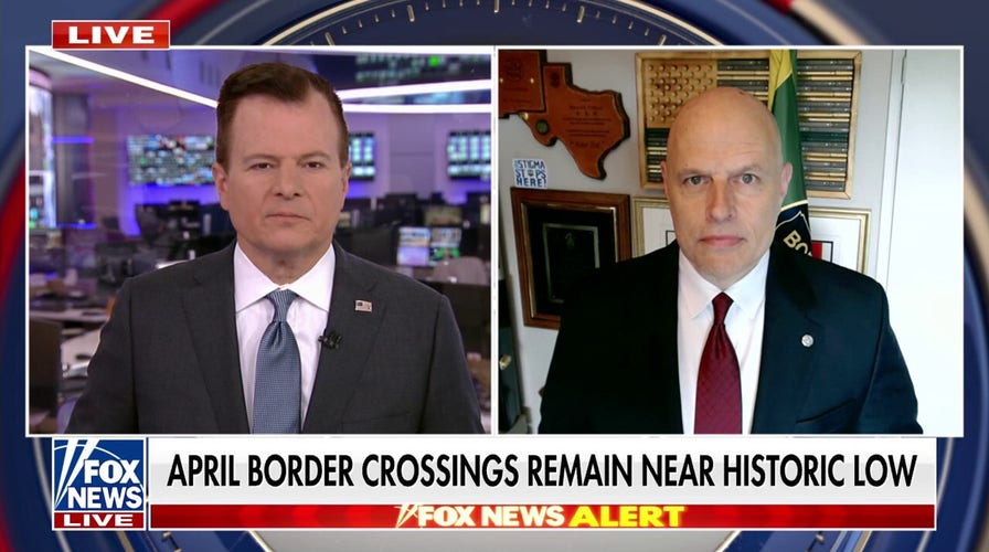 Illegal border crossings near historic lows in April
