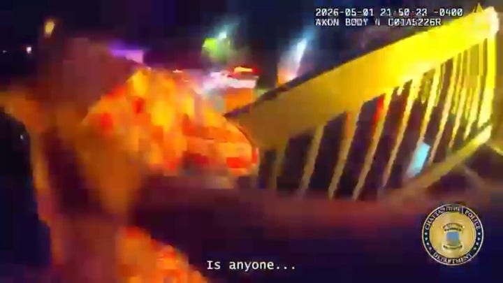 Tennessee cop rescues mother, 2 children from burning home
