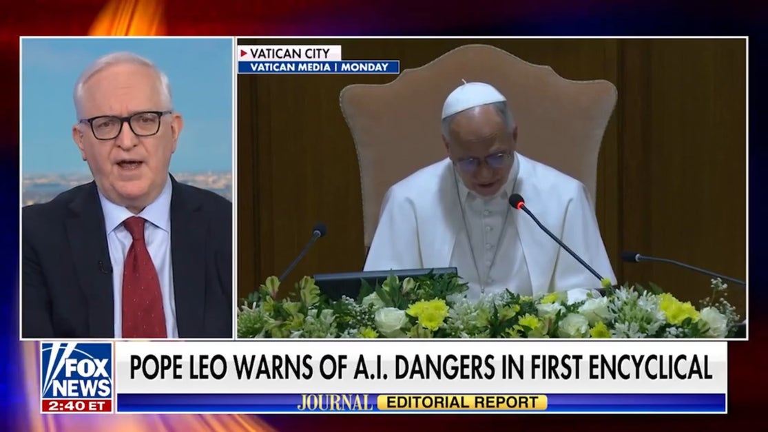 Pope Leo warns of A.I. dangers in first encyclical