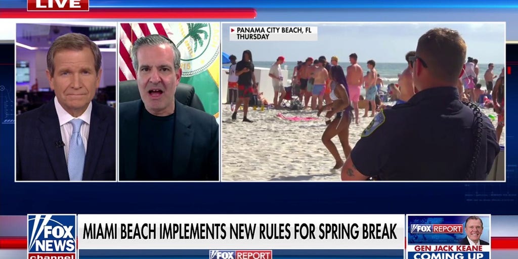 Miami Beach mayor's message to spring breakers: 'Don't come here to break the law'