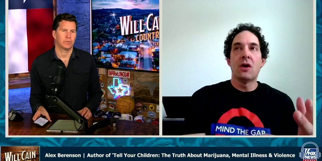 The Marijuana Myth: Psychosis, Violence, and the Truth with Alex Berenson | Will Cain Country