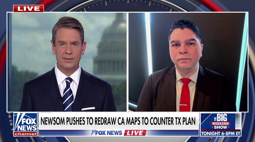 Newsom pushes plan to redraw congressional districts in California