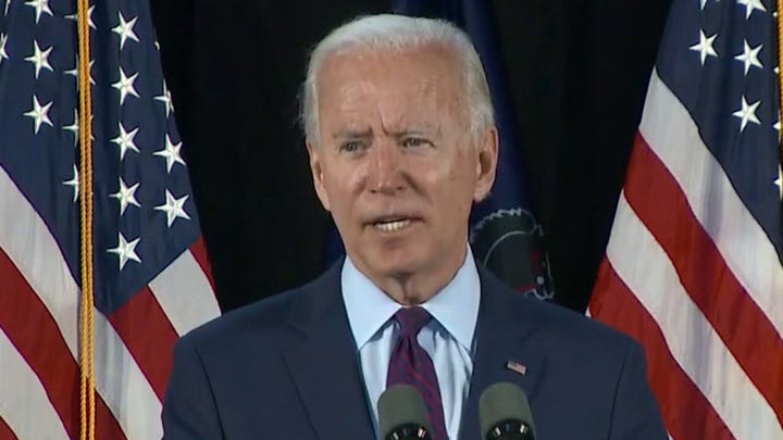 Biden slams Trump virus response amid polling surge: ‘He’s like a child’