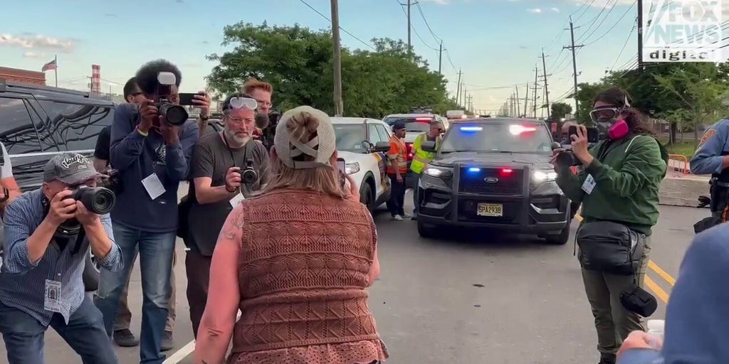 Rioters defy state police order to protest in ‘first amendment zone’ at Delaney Hall