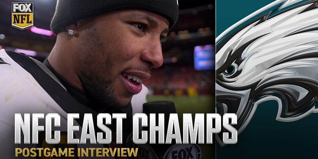 Saquon Barkley on Eagles repeating as NFC East Champions🏆 having a BIG game & more | NFL on FOX