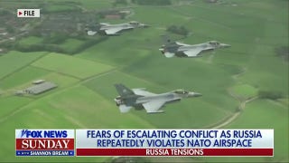 Concerns grow over Russian incursions into NATO airspace