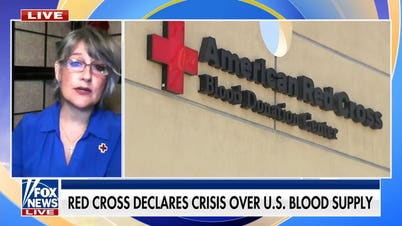 Red Cross declares national emergency over critically low US blood supply